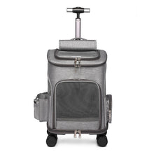 Load image into Gallery viewer, Foldable Pet Carrier with Wheels